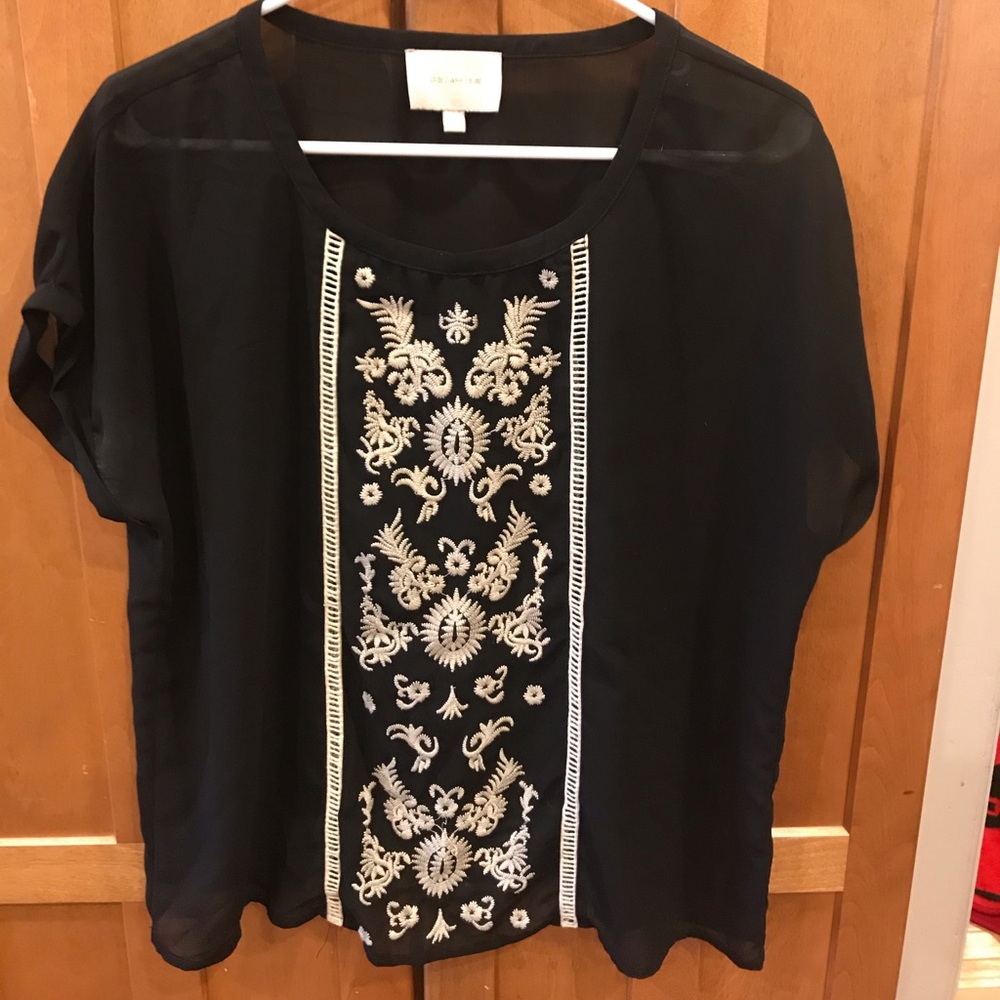 Stitch Fix - Skies are Blue Top